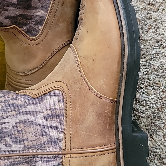 Cabela's Pinedale Camo waterproof Western boot Square toe sz 10.5D - Picture 12 of 12